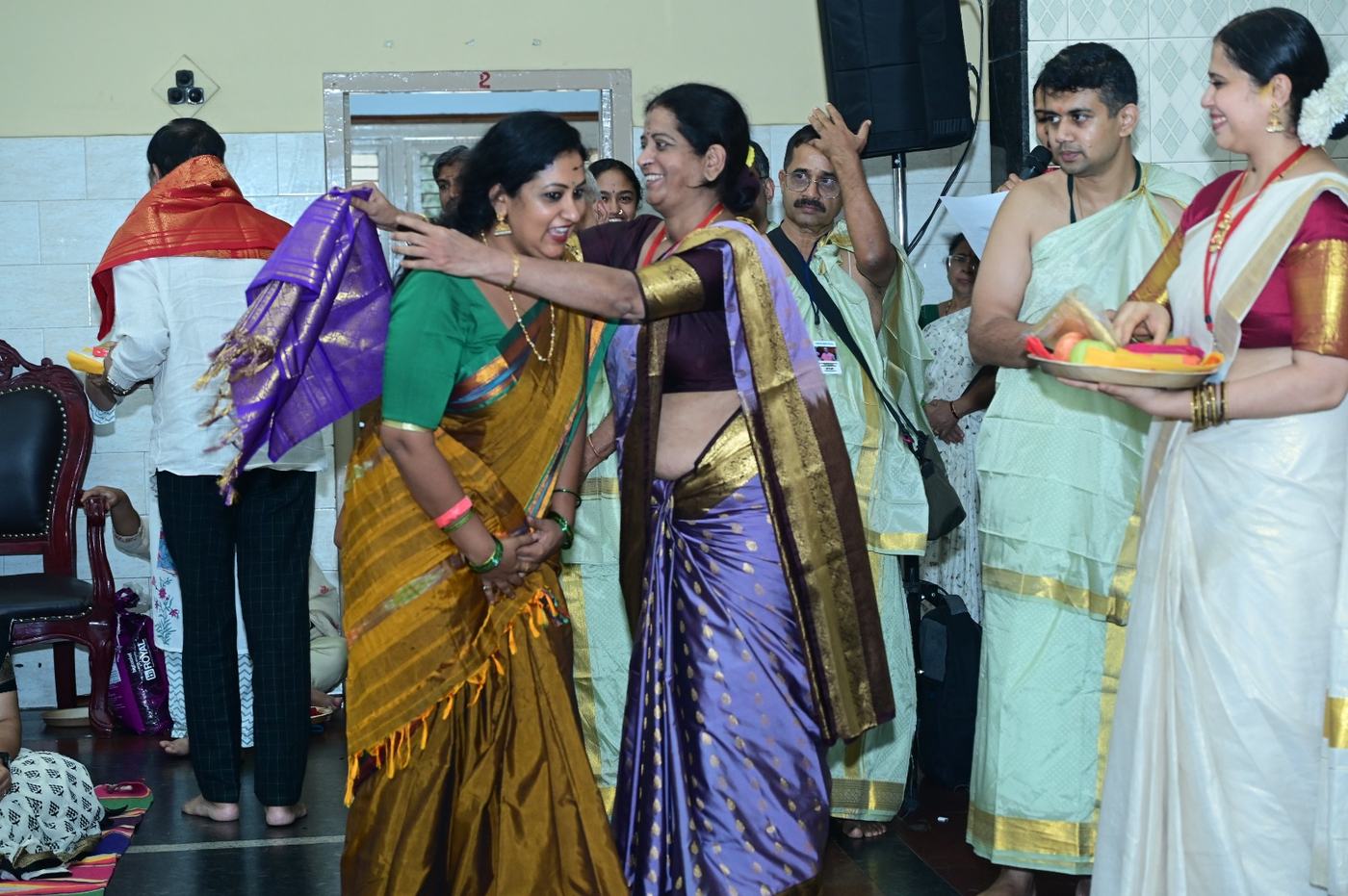 Smt. Shilpa Iyer at the Guru Purnima Mahotsava