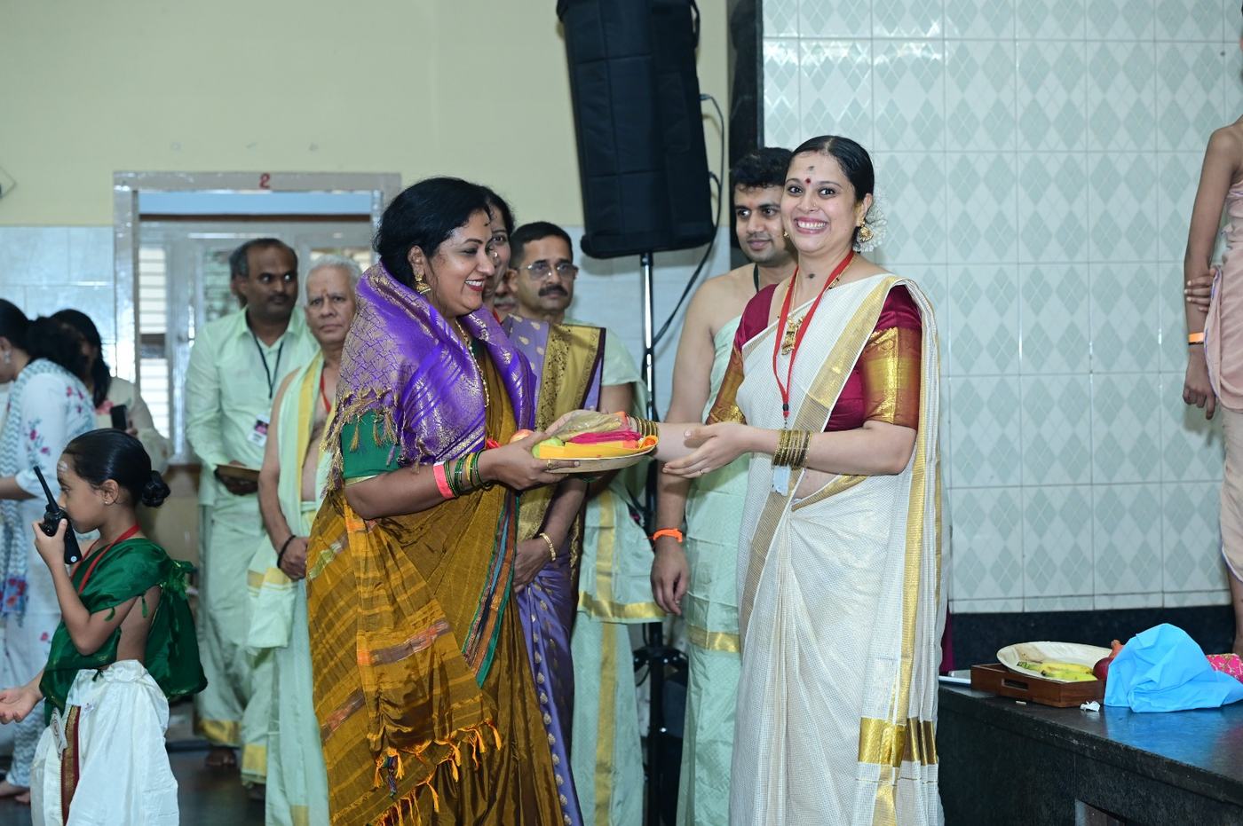 Smt. Shilpa Iyer at the Guru Purnima Mahotsava