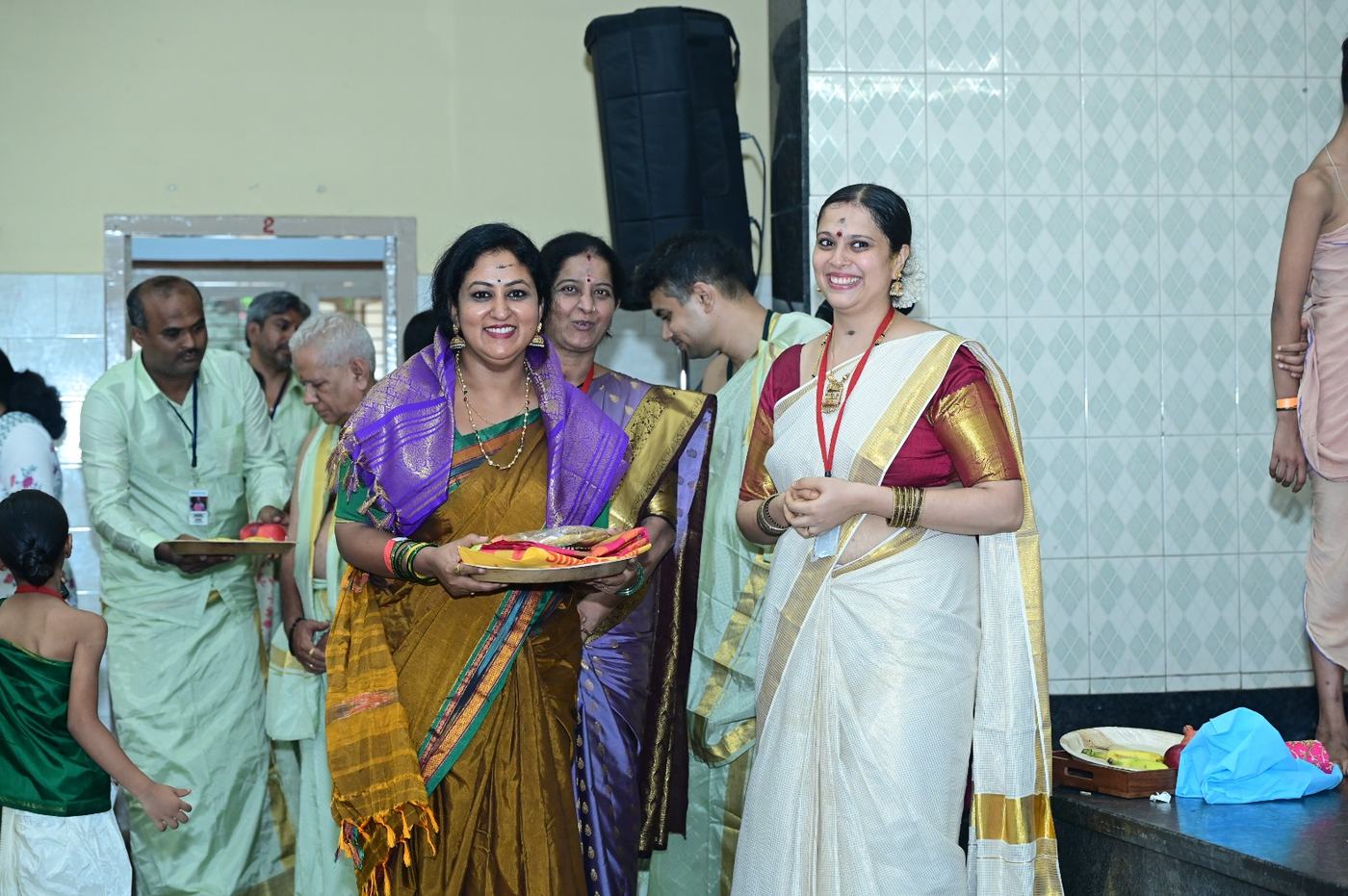 Smt. Shilpa Iyer at the Guru Purnima Mahotsava